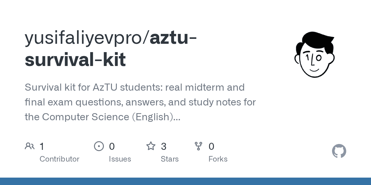 yusifaliyevpro/aztu-survival-kit banner